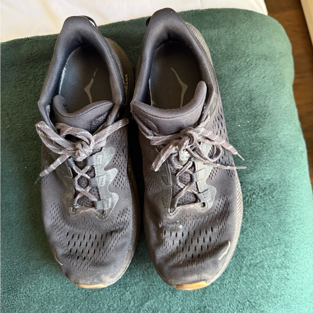 Hoka One One Black Athletic Shoes
